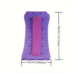 Plastic Pilates Spine Corrector Yoga Fitness Stretching Board