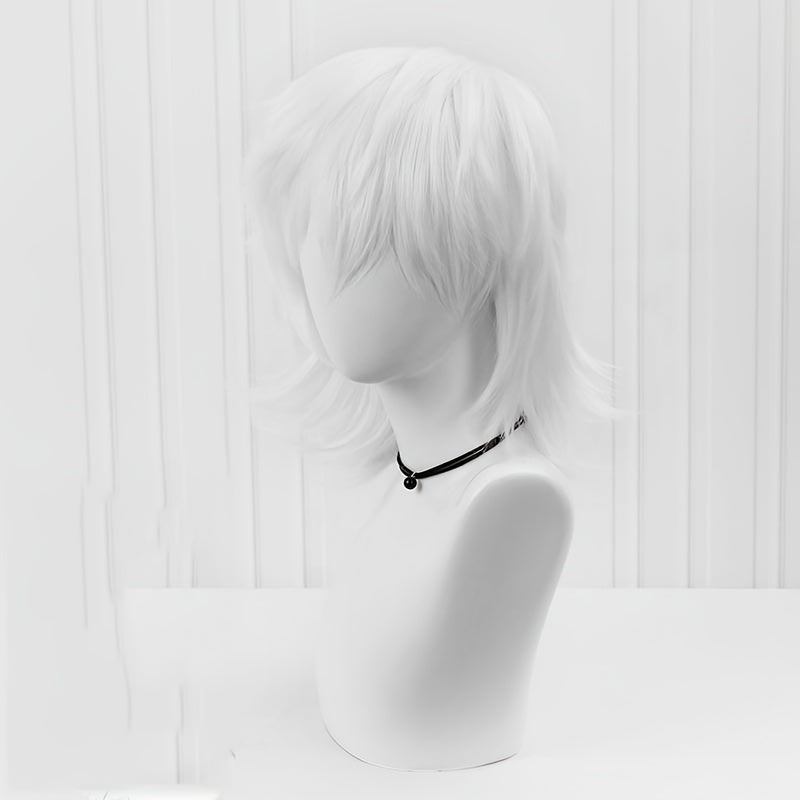 Men's Short Anime Cosplay Wig with Wig Cap