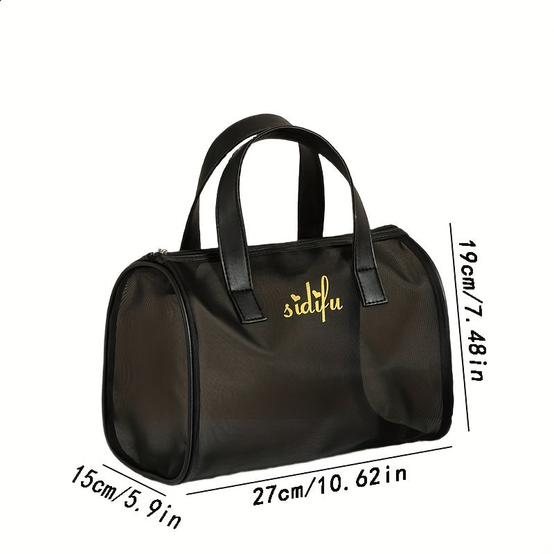 Mesh Makeup Bag Travel Bag Large Capacity Toiletry Bag For Cosmetics