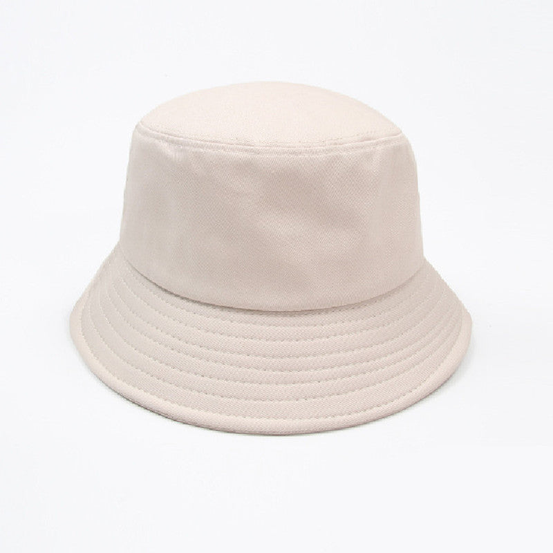 Solid Bucket Hat Hip Hop Basin Hat Spring Summer Sun Protection Hat