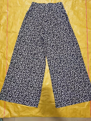 Floral Wide Leg High Waist Pants for Spring & Summer