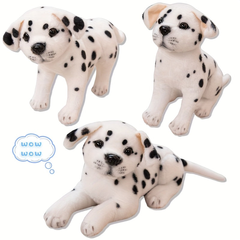 Spotted Puppy Plush Toy Stuffed Dog - Ideal Home Decor Gift