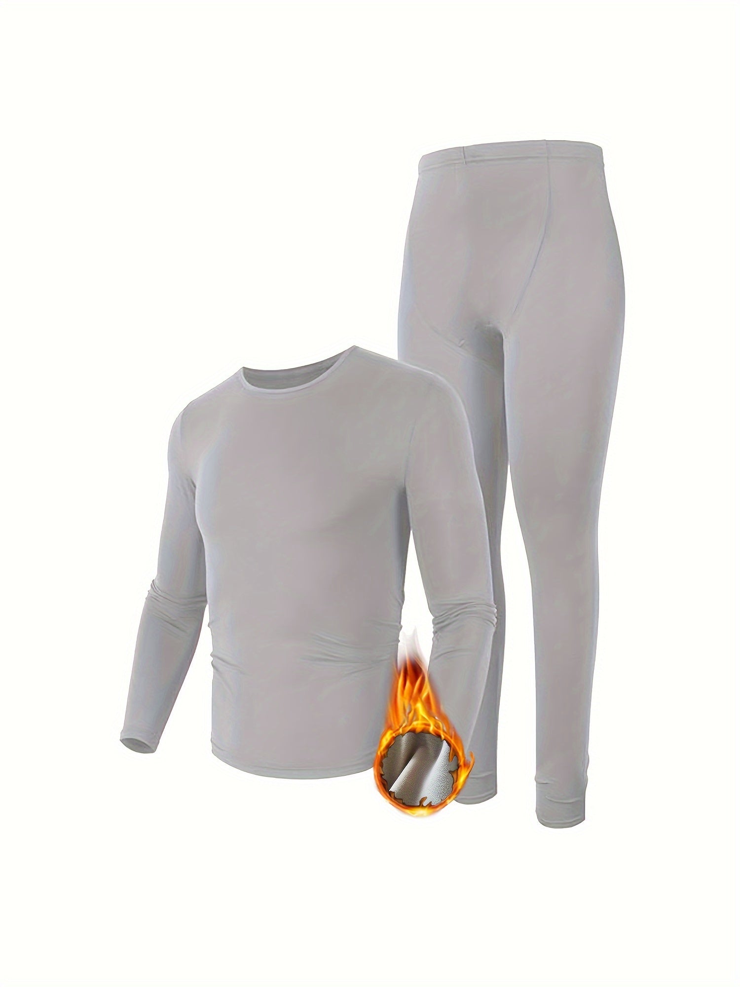 Men's Slim Fit Crew Neck T shirt & Pants Set