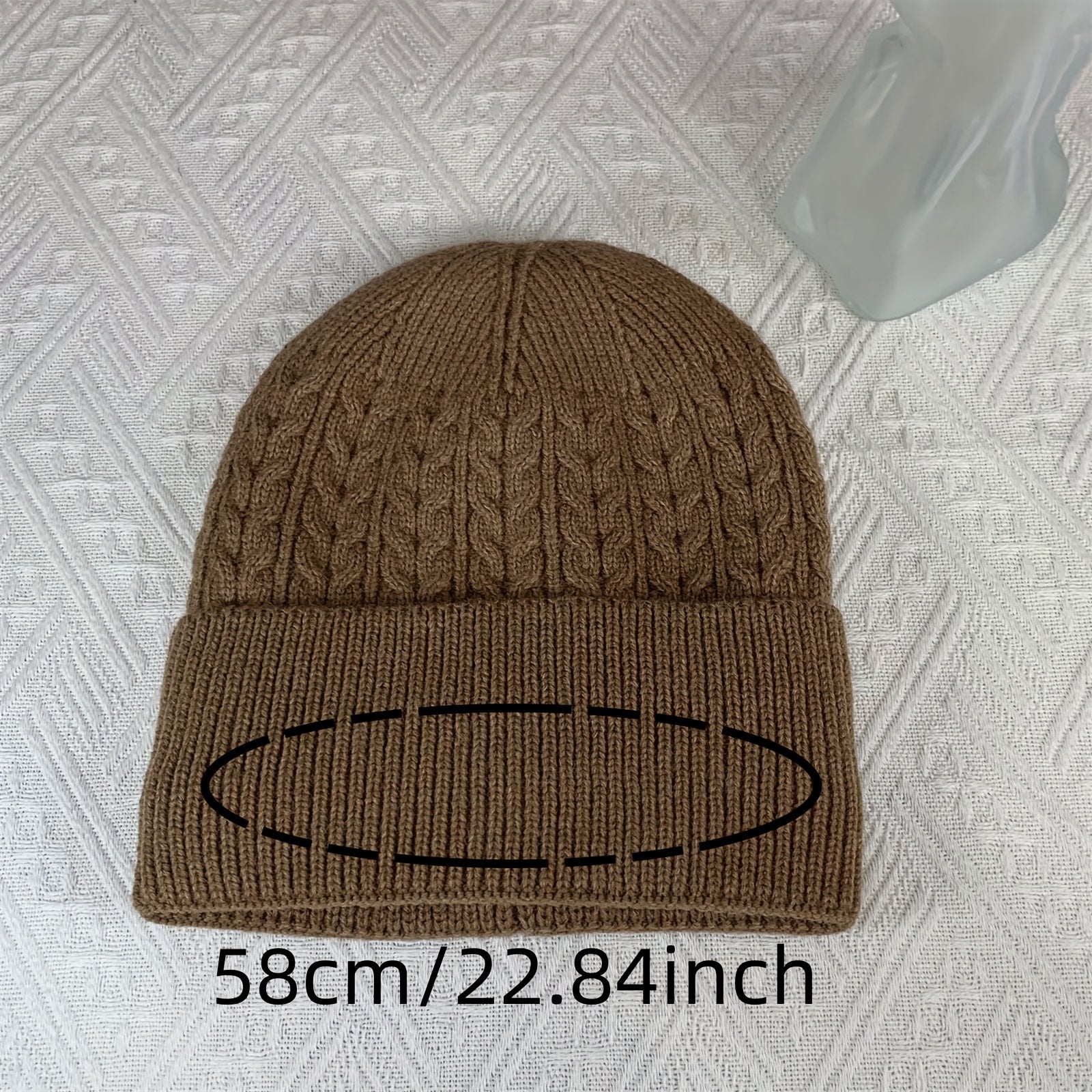 Winter Knitted Hat Ear Protection Beanie Hat Men & Women
