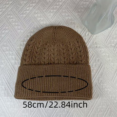 Winter Knitted Hat Ear Protection Beanie Hat Men & Women