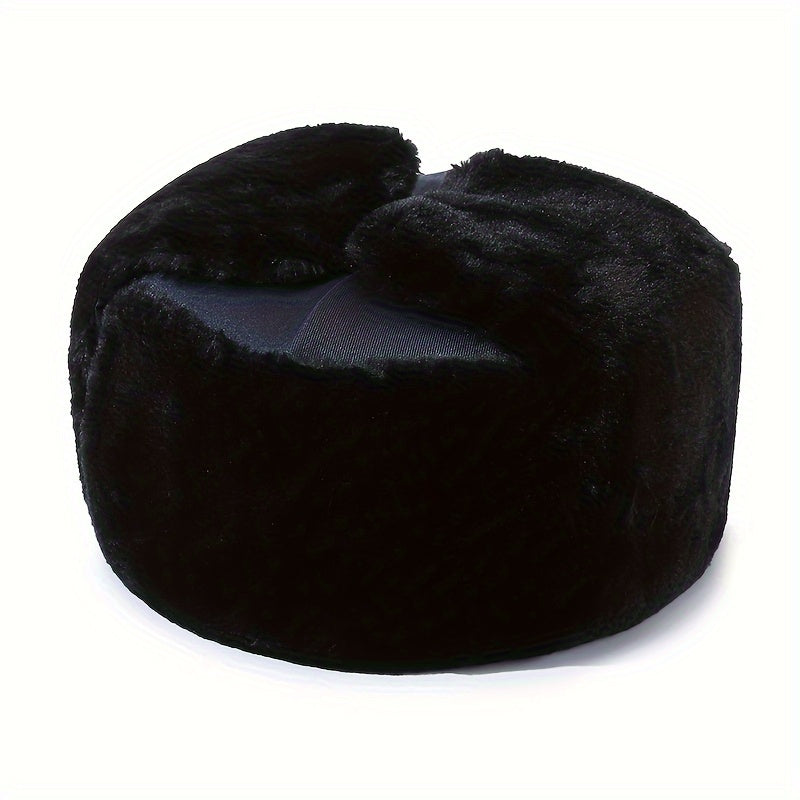 Men's Winter Trapper Hat Ear Protection Ski Windproof Warm with Ear Flaps