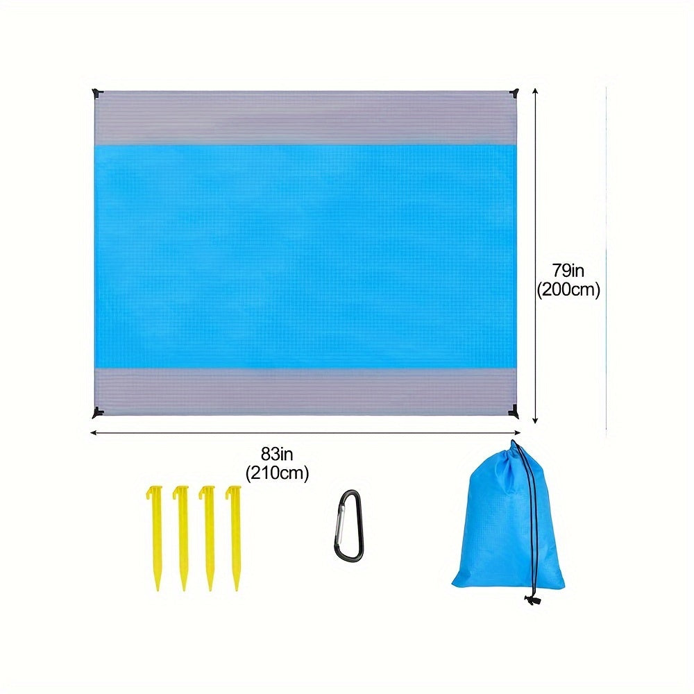 Large Waterproof Beach Blanket 79x83 inches