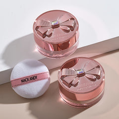 Silky Lightweight Setting Powder Brightening Skin Tone Natural Nude Makeup