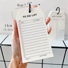 DIY Style Ring Buckle Memo Pad Notebook To Do List Students Diary