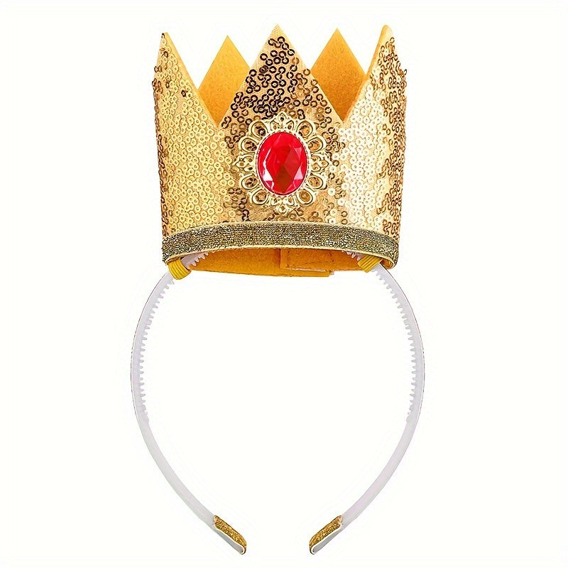Girl s Cosplay Princess Hairband Crown Costume Accessory