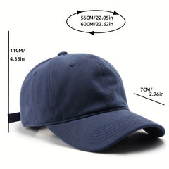 Wide Brim Baseball Cap Sun Protection Hat Summer Head Circumference