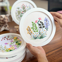 4pcs Embroidery Kits Cross Stitch Pattern Adults