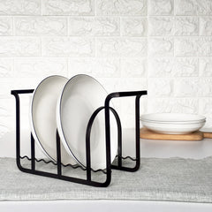 Kitchen Plate Rack Shelf Countertop Dish Rack Household Bowl Plate Storage