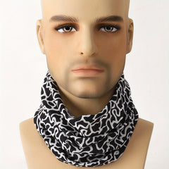 Men's Printed Cycling Neck Gaiter