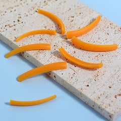 4 Pairs Orange Lash Lift Pads Eyelash Perm Rods Lash Lifting Silicone