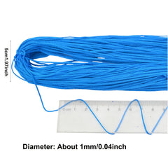 1pc 50g Nylon Cord Summer Crochet Yarn DIY Hand Woven Hat Bracelet 1mm