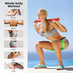 5pcs Yoga Elastic Belts - Fitness & Sports Training Pilates Equipment