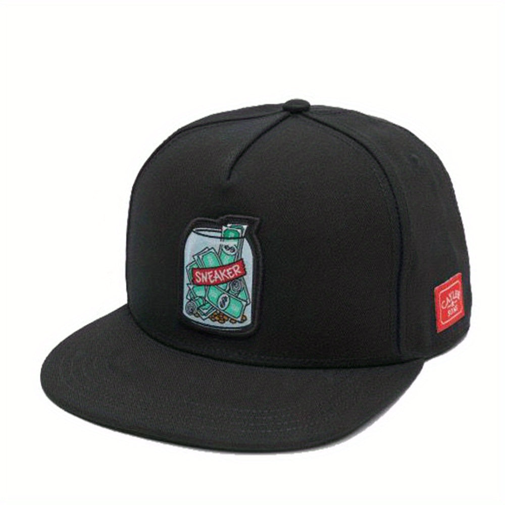 Men's Hip Hop Flat Brim Hat