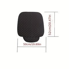 Flax Car Seat Cover Linen Fabric Breathable Protector Mat Pad