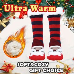 Men's Fleece Lined Gripper Slipper Socks