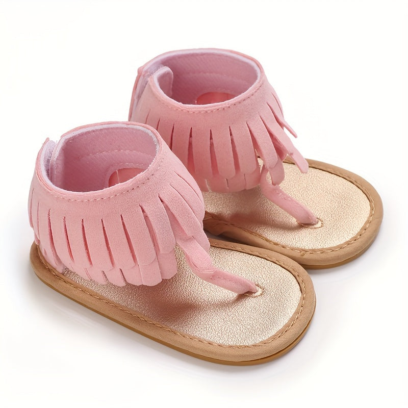 Breathable Open Toe Sandals For Baby Girls Lightweight Anti Slip Sandals