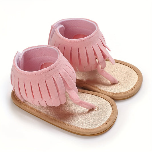 Breathable Open Toe Sandals For Baby Girls Lightweight Anti Slip Sandals