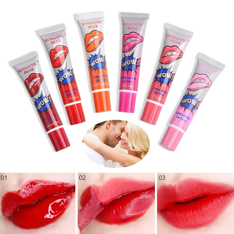 Hydrating Lip Tint Pack Long Lasting Lipstick for Women Makeup
