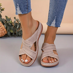 Women's Lightweight Wedge Platform Sandals Non Slip Comfortable