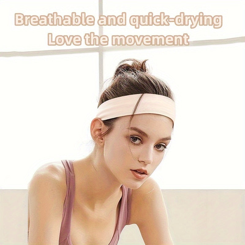 Yoga Breathable Headband Quick Drying for Fitness Running