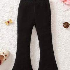 Girls Flared Pants with Bell Bottom for Autumn & Winter
