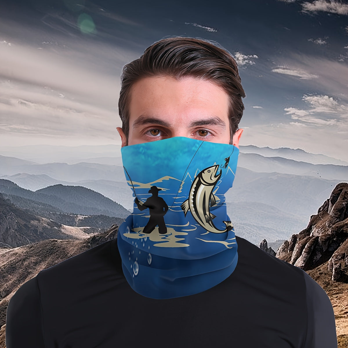 Men's Breathable Bandana for Outdoor Sports Fishing