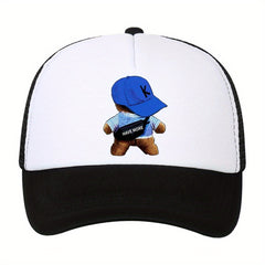 Sunshade Hat Dad Trucker Cap Fishing Hat Cartoon Print Hip Hop Hat