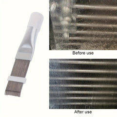 Air Conditioning Fin Cleaning Comb Stainless Steel Brush Straightener