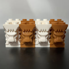 2pcs Animal Statue Decoration Building Blocks Toy