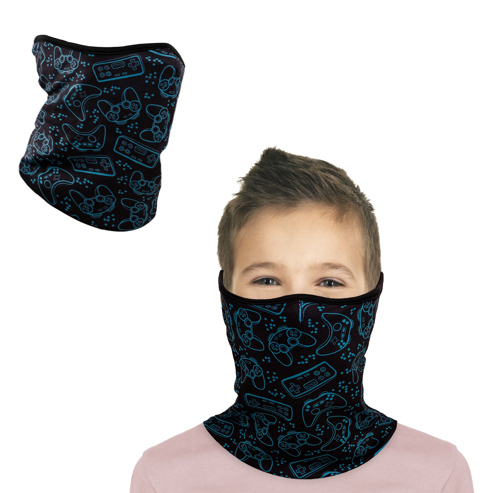 Cartoon Kids Face Cover Balaclava Scarf