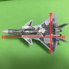 F-20 Fighter Jet Model Self Assembly Kit Desk Decor Realistic Easy to Assemble