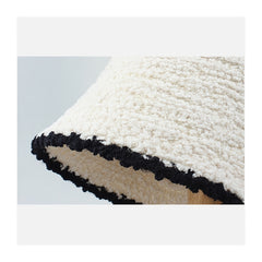 Men's Street Plush Washable Bucket Hat