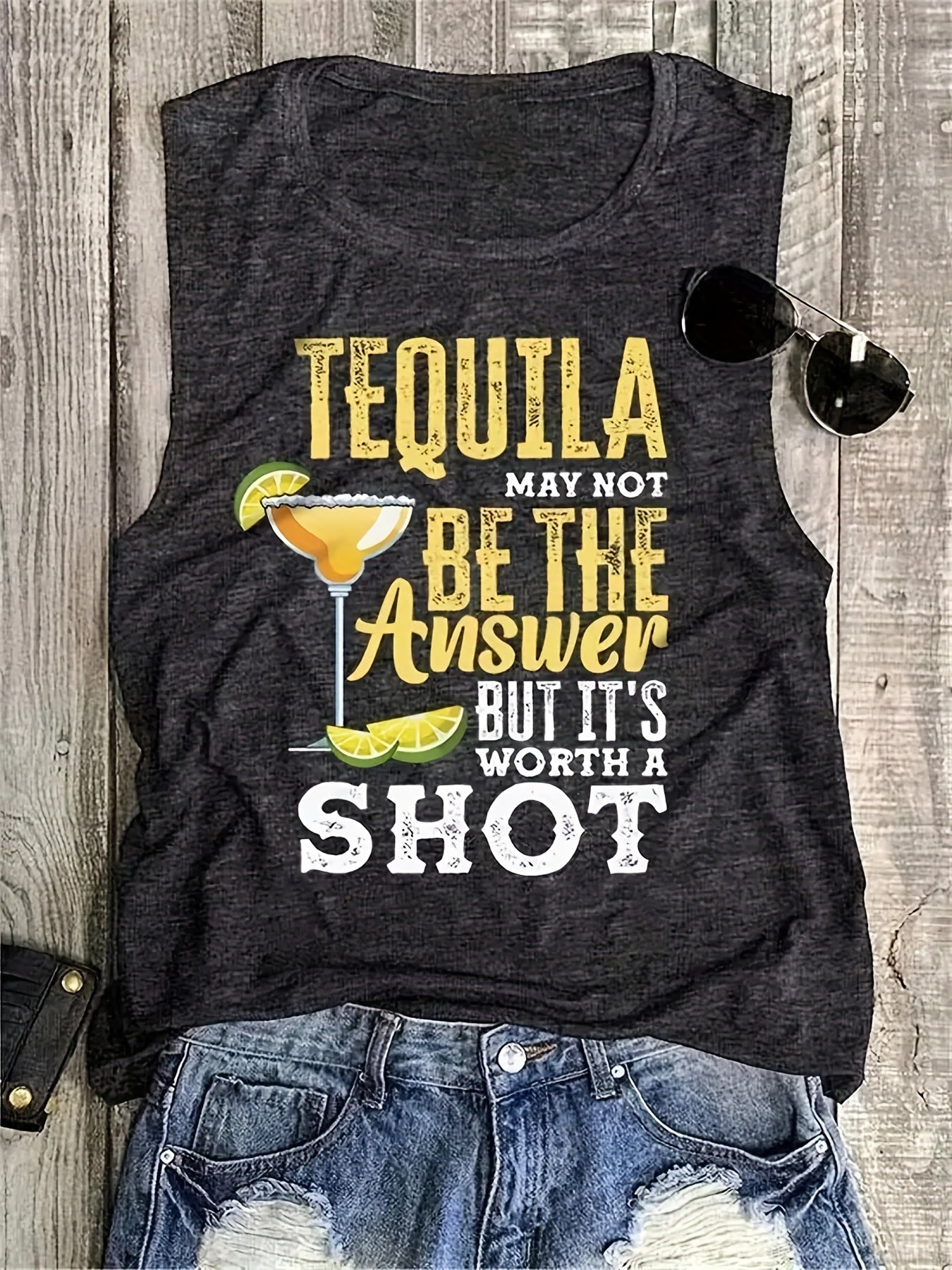 Graphic Print Tank Top 3 Pack Women's Sleeveless Top