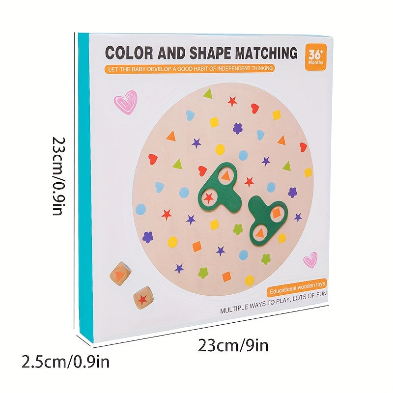 Interactive Geometric Shape Matching Puzzle Toy Green Scissors