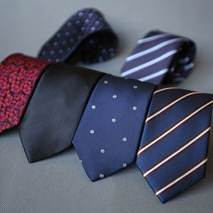 Men's Formal Striped Tie For Groom Wedding