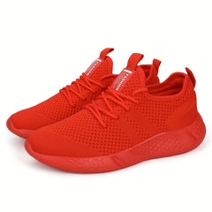 Women's Knitted Sports Shoes Lightweight Non Slip Running & Tennis Shoes