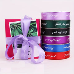 English Ribbon Decoration Gift Satin Ribbon DIY Cake Flower Butterfly Knot