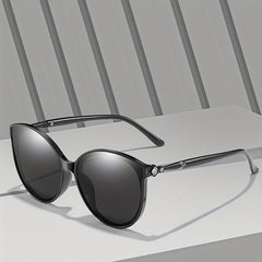 Women's Rhinestone Cat Eye Driving Sunglasses UV400