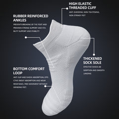 Men's Mid Crew Sport Socks 3 Pairs