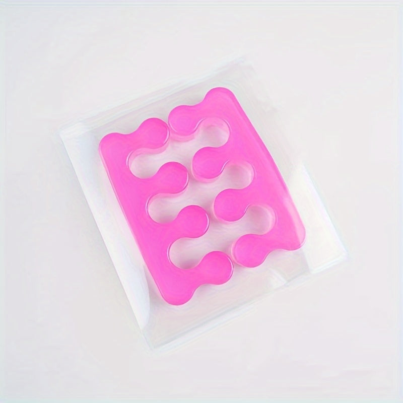2pcs Gel Toe Separators Toe Pads Toe Straighteners Toe Stretchers