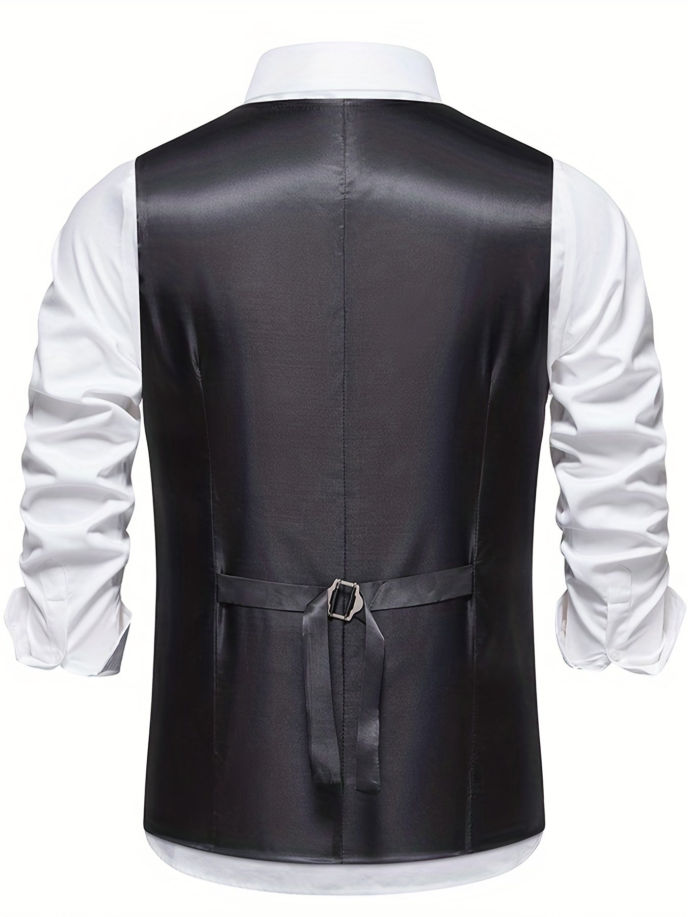 Classic Herringbone Suit Vest Men Wedding Party