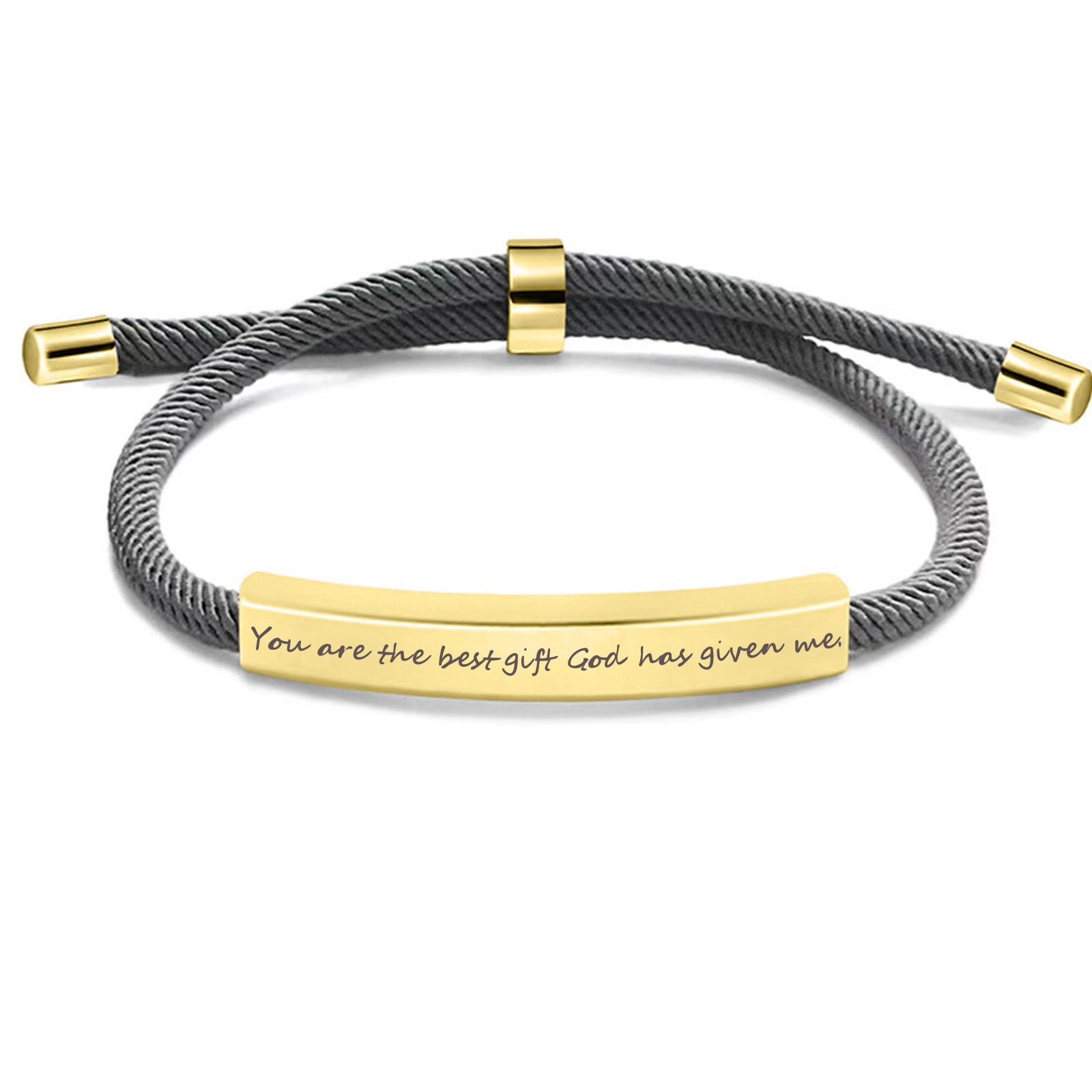 Personalized Stainless Steel Pet Name Bracelet