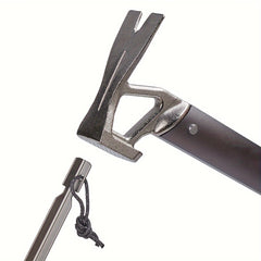 4pcs Outdoor Awning Aluminum Alloy Triangular Ground Nails with Storage Bag