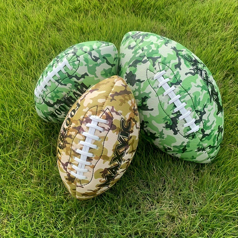 Size 3-9 American Football for Training, PU Material