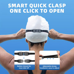 Swim Goggles Anti Fog UV Protection No Leaking Goggles
